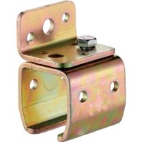 HELM Wandmuffe -01 Modell 301 Profil 300 Stahl verzinkt, gelb