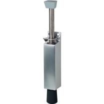 KWS Türfeststeller 1046.02 Aluminium silberfarbig lackiert Hubhöhe 120 mm Türmontage