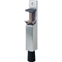 KWS Türfeststeller 1082.02 Aluiminium silberfarbig lackiert Hubhöhe 50 mm Türmontage