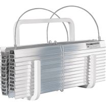 JeCo Kletter-Fix KF N Aluminium 24 Sprossen max. Gesamtbelastung 300 kg