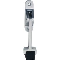KWS Türfeststeller 106002 Aluminium silberfarbig lackiert Türmontage