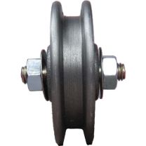 HEINRICH BETZ & SÖHNE Schiebetorrolle 120 mm Stahl verzinkt 100 kg 11/13 mm