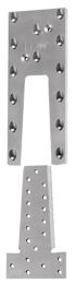 SIMPSON STRONG TIE Passverbinder ETB 120-B B60xH121mm Aluminium ETA 07/0245