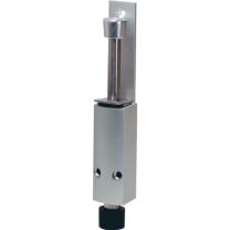 KWS Türfeststeller 1222.71 Aluminium reinweiß (RAL 9010) Hubhöhe 60 mm Türmontage