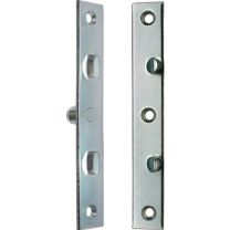 SCHNEGEL Flachbändersicherung Länge 140 mm Breite 22 mm Stärke 3 mm Stahl verzinkt 006/785/V im Beutel mit Schrauben