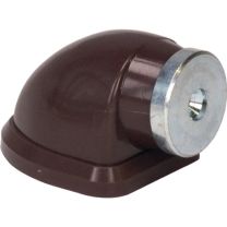 SCHNEGEL Magnettürfeststeller 011/572/2 Höhe 38 mm Kunststoff grau Dübelmontage
