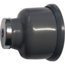 SCHNEGEL Magnettürfeststeller 011/573/1 Höhe 54 mm Kunststoff braun Dübelmontage