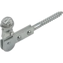 VORMANN Fensterladenfeststeller Länge 120 mm Stahl blau verzinkt mit Kopf, zum Einschrauben