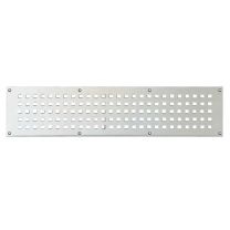 JeCo Lüftungsblech Länge 250 mm Breite 80 mm Aluminium Stärke 1 mm