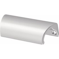 HERMETA Möbelgriff Aluminium silberfarbig eloxiert 78 mm