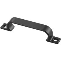 HERMETA Handgriff Ausladung 21 mm Länge 112 mm Breite 14 mm Aluminium schwarz Anzahl Löcher 2