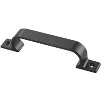 HERMETA Handgriff Ausladung 28 mm Länge 149 mm Breite 19 mm Aluminium schwarz Anzahl Löcher 2