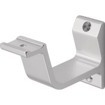 HERMETA Handlaufträger 3550 Aluminium silberfarbig eloxiert gerade Auflage