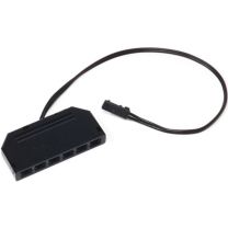 L&S LED 6-fach Verteiler passend für 12 V schwarz 6-fach Verteiler