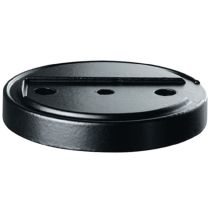 FSB Unterlage Aluminium schwarz Ø 75 mm Höhe 10 mm f. Art. 3316 002 015/3316 002 016