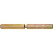FSB Panikstift 05 0125 Vierkant 9 x 111 mm geteilter Vollstift