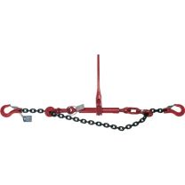 DOLEZYCH Zurrspannkette PowerLash L-150 zweiteilig Güteklasse 8 3,5 m Stärke 10-8 mm Zugkraft 6300 daN 1575 daN
