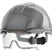 JSP Industriehelm EVO® VISTAlens® weiß/smoke ABS EN 397, EN 50365