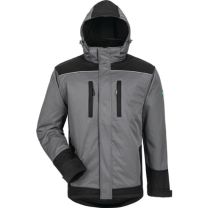 ELYSEE Wintersoftshelljacke Ajax Größe XXL grau/schwarz