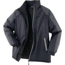 BRIDGEWORK Winterjacke Bridgework Größe XL dunkelgrau/grau