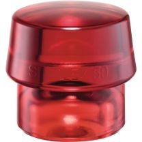 HALDER Schonhammerkopf SIMPLEX Kopf-Ø 30 mm Plastik rot hart