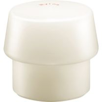 HALDER Schonhammerkopf SIMPLEX Kopf-Ø 50 mm Nylon weiß hart