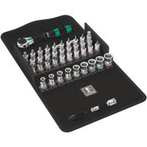 WERA Steckschlüsselsatz 8100 SA All-in 42-teilig 1/4 Zoll Schlüsselweiten 4-14 mm Anzahl Zähne 72 6-Kant