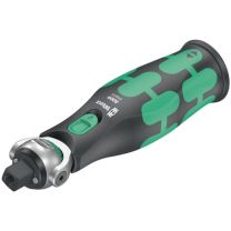 WERA Schwenk- und Umschaltknarre 8009 Zyklop Pocket Set 1 3/8 Zoll + 1/4 Zoll 72 Zähne
