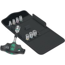 WERA Steckschlüsselsatz KK 400 RA Set 2 9-teilig 1/4 Zoll Anzahl Zähne 80