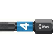 WERA Bit 840/1 IMP DC 5 mm Länge 25 mm 1/4 Zoll C6,3 Impaktor, DC Box mit 10 Bits