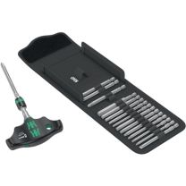 WERA Bitsortiment KK 400 RA Set 1 17-teilig PH/PZD/TX/6kant/Schlitz