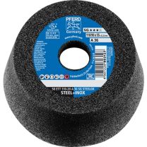 PFERD Schleiftopf ETT SG STEELOX 110/55mm INOX u.STA 36 Bohr.22,23mm