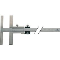 HELIOS PREISSER Anreißmessschieber 300 mm mit Feineinstellung Anschlaglänge 160 mm