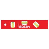 SOLA Torpedowasserwaage PTM 5 20 cm ABS Kunststoff rot 1,50 mm/m Magnet