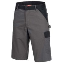 NITRAS MOTION TEX LIGHT, Arbeitshose, kurz, grau / schwarz, STANDARD 100 by OEKO-TEX® - Gr. 42 - 68 1 Stück