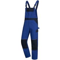NITRAS MOTION TEX LIGHT, Latzhose, hellblau / dunkelblau, STANDARD 100 by OEKO-TEX® - Gr. 24 - 110 - 1 Stück