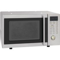 EXQUISIT Mikrowelle UMW 800 G-3 Inox 800 - 1000 W Inox/Silber 20 l,freistehend, unterbaufähig 12,2 kg