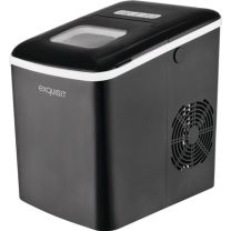 EXQUISIT Eiswürfelmaschine EM 6002 sw 120 W schwarz ,nein Tank 1,8 l 7 kg Kunststoff LED Anzeige