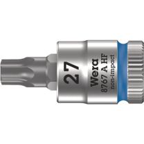 WERA Steckschlüsseleinsatz 8767 A HF TORX® 1/4 Zoll T27 Länge 28 mm