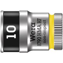 WERA Steckschlüsseleinsatz 8790 HMA HF 1/4 Zoll 6-kant Schlüsselweite 10 mm Länge 23 mm