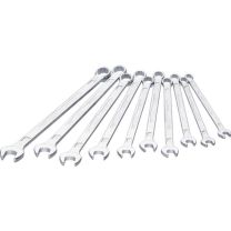 HAZET Ringmaulschlüsselsatz 600 LG 10-teilig Schlüsselweite 10-19 mm Form A Spezialstahl