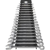 HAZET Ringmaulschlüsselsatz 603/17H 17-teilig Schlüsselweite 6-24 mm Form B Spezialstahl