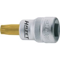 HAZET Steckschlüsseleinsatz 8802-T15 3/8 Zoll 6-kant Schlüsselweite T45 Länge 43,5 mm