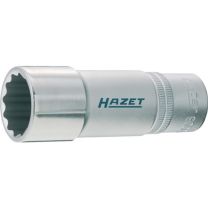HAZET Steckschlüsseleinsatz 900TZ-24 1/2 Zoll Schlüsselweite 24 mm Länge 85 mm