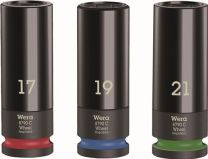 WERA Kraftsteckschlüsselsatz Wheel Impaktor C Set 1 3-tlg.1/2 Zoll lang,6-kant