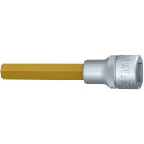 HAZET Steckschlüsseleinsatz 986L-11 1/2 Zoll Innen-6-kant Schlüsselweite 11 mm Länge 100 mm