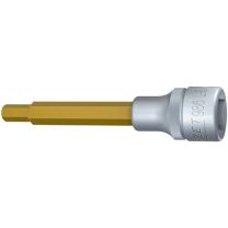 HAZET Steckschlüsseleinsatz 986L-6 1/2 Zoll Innen-6-kant Schlüsselweite 6 mm Länge 100 mm