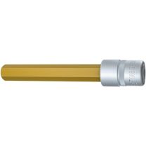 HAZET Steckschlüsseleinsatz 986SL-14 1/2 Zoll Innen-6-kant Schlüsselweite 14 mm Länge 140 mm