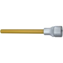 HAZET Steckschlüsseleinsatz 986SL-8 1/2 Zoll Innen-6-kant Schlüsselweite 8 mm Länge 140 mm