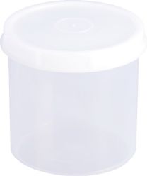 HÜNERSDORFF Dose 500 ml m.Schraubdeckel rd.natur H100xD104mm